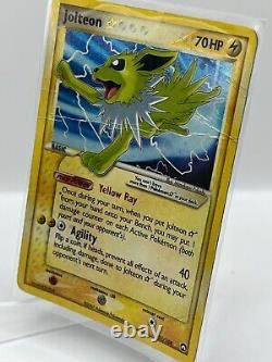 Jolteon Gold Star 101/108 Power Keepers Holo Secret Rare Pokemon TCG Card HP