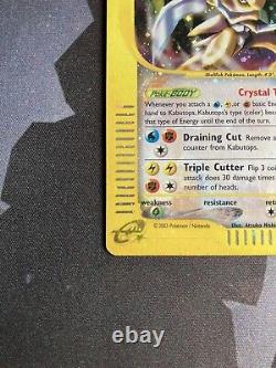 Kabutops Skyridge Crystal Holo Rare 150/144 Pokemon Card