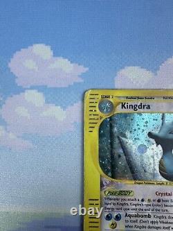 Kingdra 148/147 Aquapolis Holo Secret Rare Pokemon Card HP