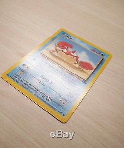 Krabby Original Rare Selten Pokémon Card Fossil Set 51/62 MINT