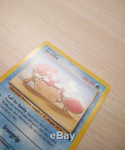 Krabby Original Rare Selten Pokémon Card Fossil Set 51/62 MINT