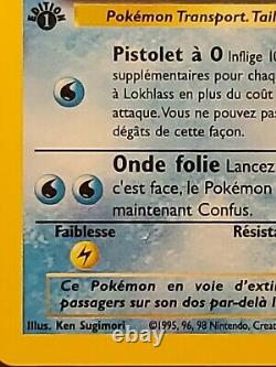 Lapras (Lokhlass) Holo 1st Edition Fossil Pokemon Card, NP -Excellent Condition