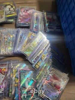 Large Japanese Pokemon Card Collection 354 Cards Full Art Rare Read Description