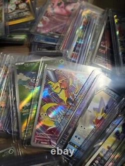 Large Japanese Pokemon Card Collection 354 Cards Full Art Rare Read Description