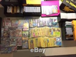 Large Pokemon collection. Lots of cards. All NM/new. Secret, rainbow, ultra rare