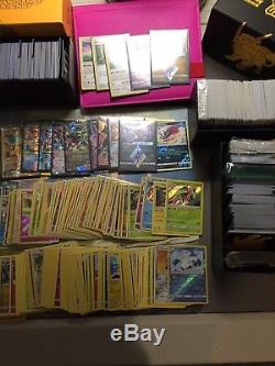 Large Pokemon collection. Lots of cards. All NM/new. Secret, rainbow, ultra rare