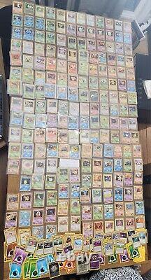 Large about 574 card pokemon collection