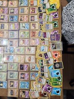 Large about 574 card pokemon collection