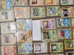 Large about 574 card pokemon collection