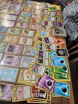 Large about 574 card pokemon collection