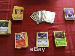 Lot Of 800 Pokemon Cards, Common Uncommon, Rare, Holo, Reverse Holo 1995- 2016