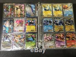 Lot of 90 Pokemon cards EX, Level X, Full arts, Breaks, Secret Rares, etc