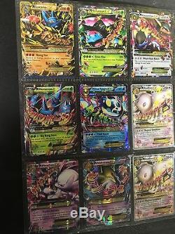 Lot of 91 Pokemon cards- EX, Level X, Full Arts, Breaks, Secret Rares, eyc