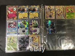 Lot of 91 Pokemon cards- EX, Level X, Full Arts, Breaks, Secret Rares, eyc