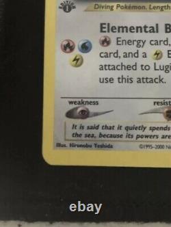Lugia 1st Edition 9/111 Neo Genesis 2000 Holo Rare Pokemon Card -Possible PSA 10