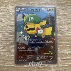Luigi Pikachu Promo Pokemon Card 296/XY-P From Japan