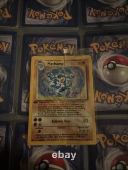 MACHAMP POKEMON Card FACTORY SEALED 1st Edition 1999 WOTC Holo