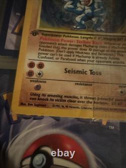 MACHAMP POKEMON Card FACTORY SEALED 1st Edition 1999 WOTC Holo
