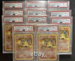 Massive Pokemon Card Collection Lot GUARANTEED GRADED CHARIZARD! Holos/Rares