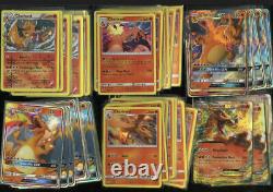 Massive Pokemon Card Collection Lot GUARANTEED GRADED CHARIZARD! Holos/Rares