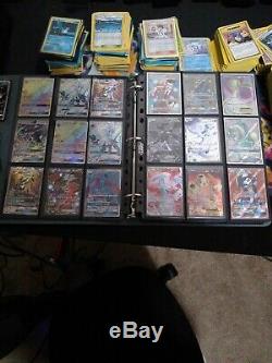 Massive Pokemon card collection 1000+, full arts, secret rare, gx, holos + more