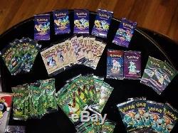 Massive Rare Sealed Pokemon Trading Card Lot 77 sealed Packs plus Extras