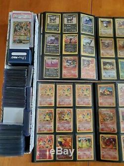 Massive Vintage Pokemon Card Collection (2 Binders & box of rare vintage cards)