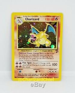 Mint Charizard Holo Rare Pokemon Card 4/130 Classic Foil Original Collection
