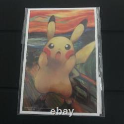 Munch Pokemon Post Card Mimikyu/Pikachu/Eevee/Psyduck/Rowlet Sealed