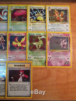 NM COMPLETE Pokemon GYM HERO Card Set/132 All Holo Rare Full Entire Collection