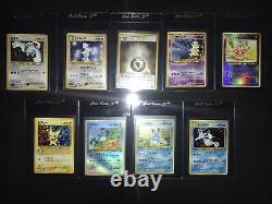 NM Pokemon Card Japanese Holo Rare Neo Genesis Lugia Pichu Slowking Kingdra