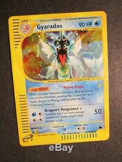 NM Pokemon (Holo) GYARADOS Card SKYRIDGE Set H10/H32 Rare e-Reader 2003 AP
