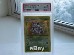 Nidoking Base Set Unlimited Holo 11/102 Psa 10 Rare Gem Mint Hologram Card
