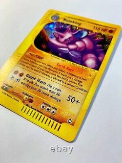 Nidoking H18/H32 Holo Rare 2002 Aquapolis Set Pokémon TCG NM-MT