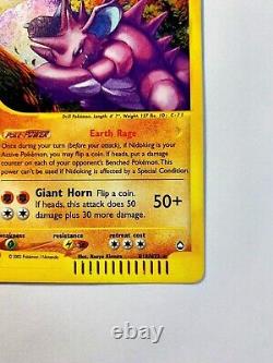 Nidoking H18/H32 Holo Rare 2002 Aquapolis Set Pokémon TCG NM-MT