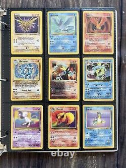 Old Pokemon Cards VINTAGE Rare Collection binder Holo WOTC 1999 Era Lot#2