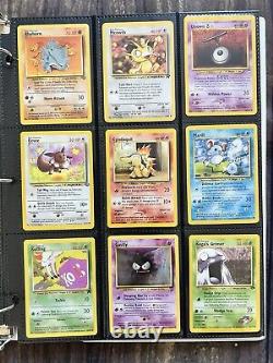 Old Pokemon Cards VINTAGE Rare Collection binder Holo WOTC 1999 Era Lot#2