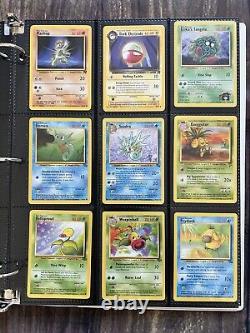 Old Pokemon Cards VINTAGE Rare Collection binder Holo WOTC 1999 Era Lot#2