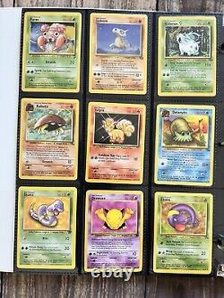 Old Pokemon Cards VINTAGE Rare Collection binder Holo WOTC 1999 Era Lot#2