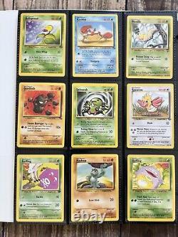 Old Pokemon Cards VINTAGE Rare Collection binder Holo WOTC 1999 Era Lot#2