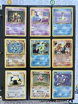 Old Pokemon Cards VINTAGE Rare Collection lot binder Holo WOTC 1999 Era Pikachu