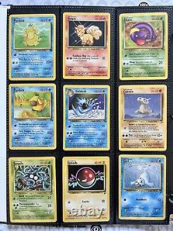 Old Pokemon Cards VINTAGE Rare Collection lot binder Holo WOTC 1999 Era Pikachu