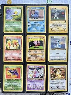 Old Pokemon Cards VINTAGE Rare Collection lot binder Holo WOTC 1999 Era Pikachu