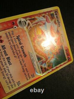 PL Pokemon (Gold Star) GYARADOS Card EX HOLON PHANTOMS Set 102/110 Holo Rare AP