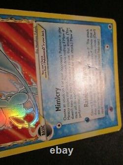 PL Pokemon (Gold Star) MEW Card EX DRAGON FRONTIERS Set/101 Ultra Rare Holo AP