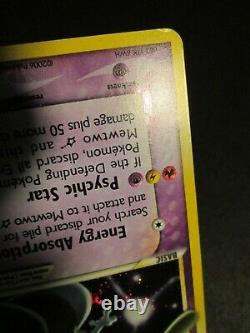 PL Pokemon (Gold Star) MEWTWO Card EX HOLON PHANTOMS Set 103/110 Holo Rare AP