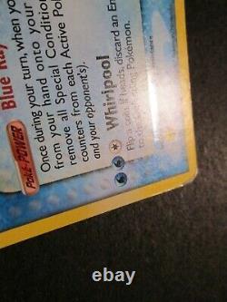 PL Pokemon (Gold Star) VAPOREON Card EX POWER KEEPERS Set 102/108 Holo Rare AP
