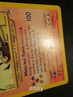 PL Pokemon SHINING CHARIZARD Card NEO DESTINY Set 107/105 Secret Rare Holo AP#1