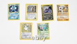 POKEMON CARD COLLECTION Base Set, Holos, Rare