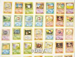 POKEMON CARD COLLECTION Base Set, Holos, Rare